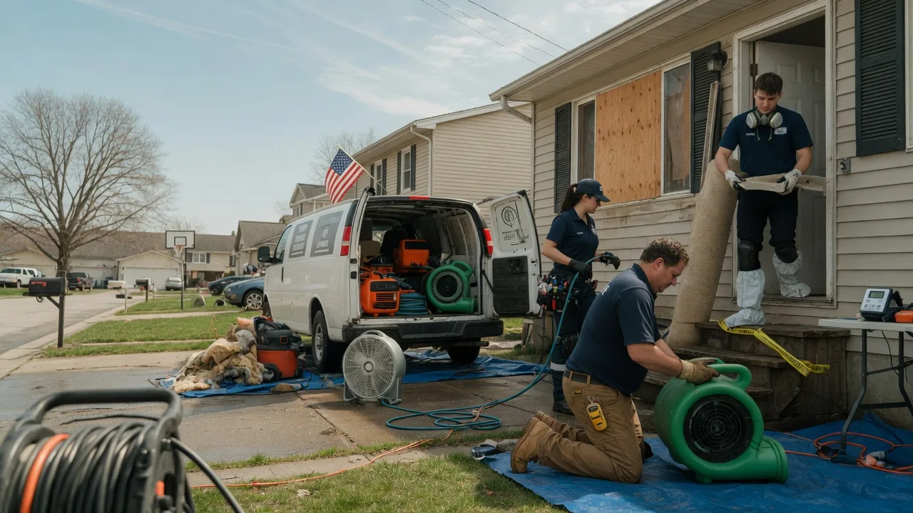 Water Damage Restoration in Topeka, IN near me